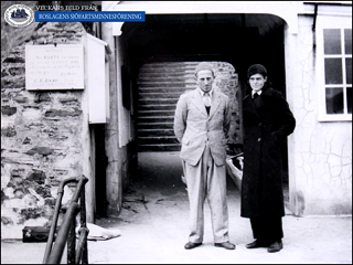 Kapten Sven Eriksson med fru Pamela i Salcombe, maj 1936.