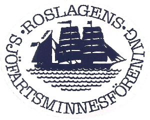 Föreningen Roslagens Sjöfartsminneförenings logga.