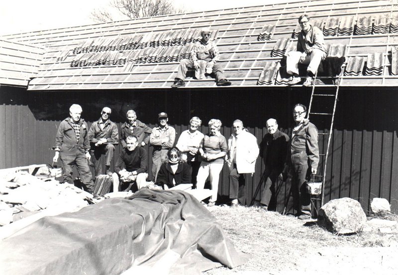 Roslagens Sjöfartsmuseum - Arbetslag vårrustning 1987