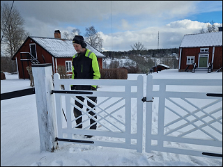 Nya grindar Kaplansbacken